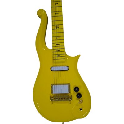 Custom Ember Prince Cloud Yellow 6 String Guitar - Image 6