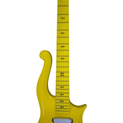 Custom Ember Prince Cloud Yellow 6 String Guitar - Image 5