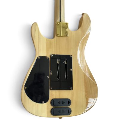 Custom Race Phil Collen PC1 Natural Quilted Maple Top Guitar Floyd Rose Tremolo - Image 2