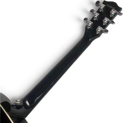 Custom Crown Ebony Kirk Hammett Raven Acoustic Electric Guitar Fishman EQ - Image 5