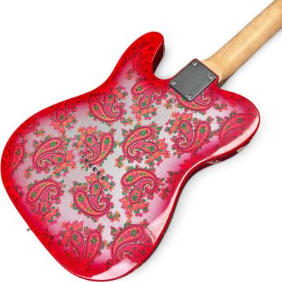 Custom Regent Pink Red Paisley 12 String Electric Guitar - Image 15