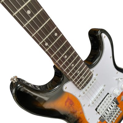 Custom Regent Dave Murray Tobacco Burst Birdseye Burl Maple Floyd Rose Tremolo Guitar - Image 4