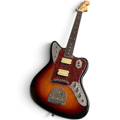 Custom Regent Tobacco Burst Jaguar Kurt Cobain Finish 6 String Electric Guitar - Image 5