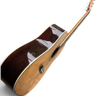 Custom Vertex Hummingbird And Lily Solid Spruce Top D45 Acoustic Electric Guitar Fishman EQ - Image 5