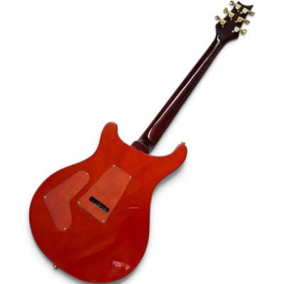 Custom Monarch Santana Green Burst Flamed Maple Electric Guitar Double Cutaway - Image 2