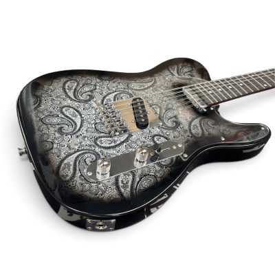 Custom Regent Black Paisley 12 String Electric Guitar - Image 5