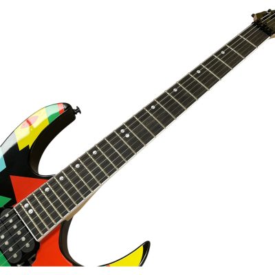Custom Axis JPM100 Abstract Petrucci Design Picasso Electric Guitar Ebony Fretboard - Image 8