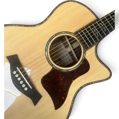 Custom Emberline Solid Sitka Spruce Gloss Natural Gloss 916ce Acoustic Guitar - Image 7