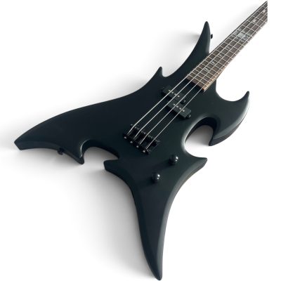 Custom Norturne Matte Black Beast 4 String Bass - Image 8