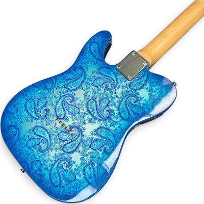 Custom Regent Blue Paisley 12 String Electric Guitar - Image 15