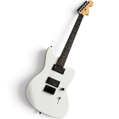 Custom Regent Jim Root Arctic White Finish Jazzmaster Guitar HH Pickups - Image 6