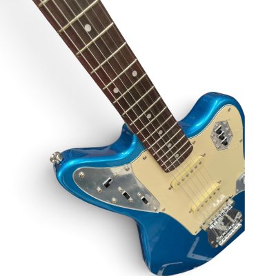 Custom Regent Lake Placid Blue Jaguar Johnny Marr Finish 6 String Electric Guitar - Image 3