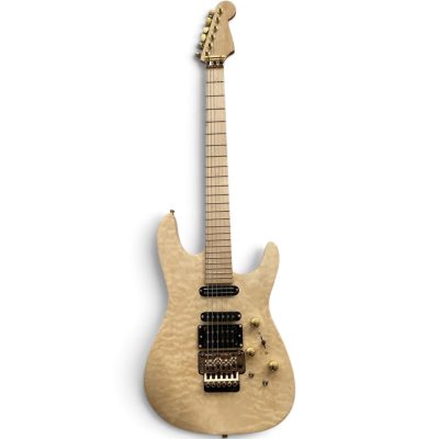 Custom Race Phil Collen PC1 Natural Quilted Maple Top Electric Guitar Floyd Rose Tremolo - Image 8