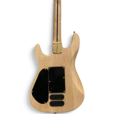 Custom Race Phil Collen PC1 Natural Quilted Maple Top Electric Guitar Floyd Rose Tremolo - Image 4