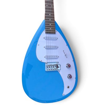 Custom Pyrite Sky Blue Mark III Brian Jones Teardrop 6 String Guitar
