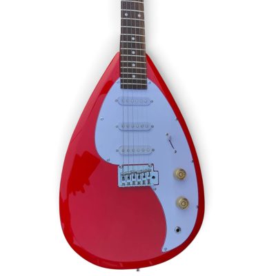 Custom Pyrite Red Mark III Brian Jones Teardrop 6 String Guitar