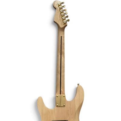 Custom Race Phil Collen PC1 Natural Quilted Maple Top Electric Guitar Floyd Rose Tremolo - Image 5
