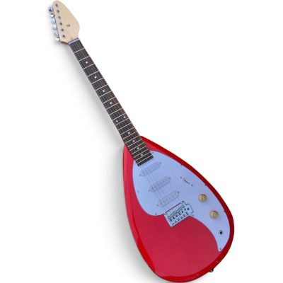 Custom Pyrite Red Mark III Brian Jones Teardrop 6 String Guitar - Image 5