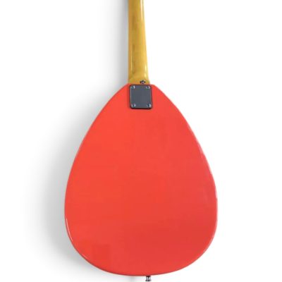 Custom Pyrite Salmon Orange Coral Mark IV Bill Wyman Teardrop 4 String Bass - Image 2