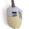 Custom Pyrite Phantom VI Vintage Cream White Ian Curtis Teardrop 6 String Guitar