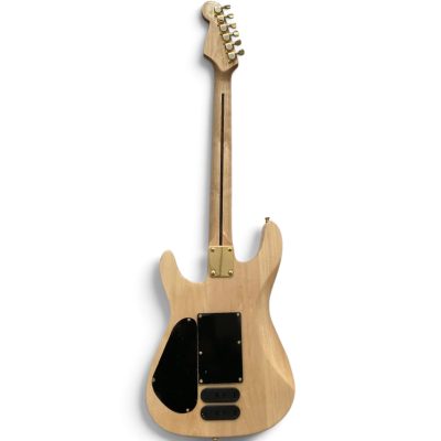 Custom Race Phil Collen PC1 Natural Quilted Maple Top Electric Guitar Floyd Rose Tremolo - Image 6