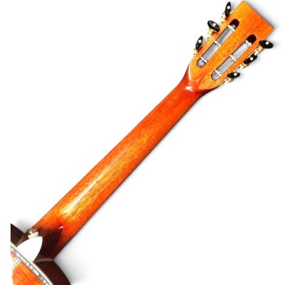 Custom Vertex D45 39 Inch Classic Solid Koa Top Flower Abalone Acoustic Guitar Sunburst - Image 5