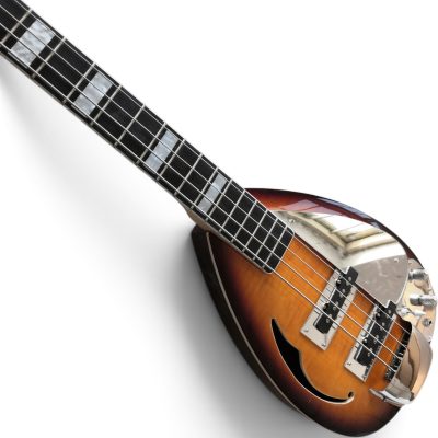 Custom Pyrite Sunburst Mark IV Bill Wyman Teardrop 4 String Bass