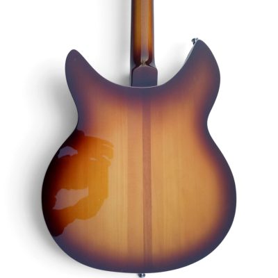 Custom Nova Slash Soundhole Tobacco Burst 360 George Harrison Finish 12 String Guitar - Image 8