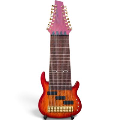 Custom Norturne Sunburst 18 String Bass - Image 6