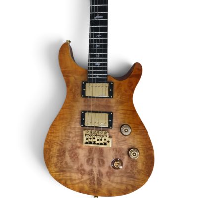 Custom Monarch Santana Burl Spalted Top Rosewood Neck Electric Guitar