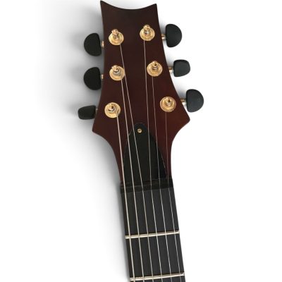 Custom Monarch Santana Burl Spalted Top Rosewood Neck Electric Guitar - Image 3