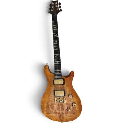 Custom Monarch Santana Burl Spalted Top Rosewood Neck Electric Guitar - Image 4