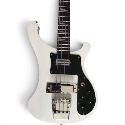 Custom Nova 4003 Alpine White 4 String Bass