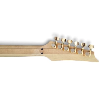 Custom Axis Left Handed SVAI White Jem Floyd Rose Tremolo 6 String Electric Guitar - Image 8