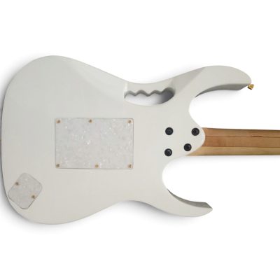 Custom Axis Left Handed SVAI White Jem Floyd Rose Tremolo 6 String Electric Guitar - Image 7
