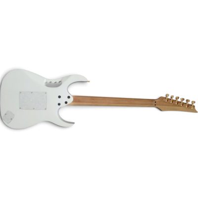 Custom Axis Left Handed SVAI White Jem Floyd Rose Tremolo 6 String Electric Guitar - Image 6