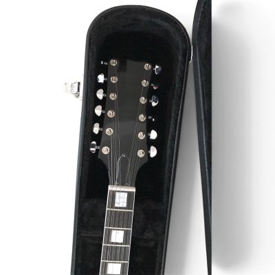 Custom Crown Clifton Semi Hollow ES335 12 String Vintage Sunburst Electric Guitar - Image 5