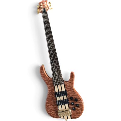 Custom Denver Elite BSR Quilted Maple Top 6 String Bass - Image 4