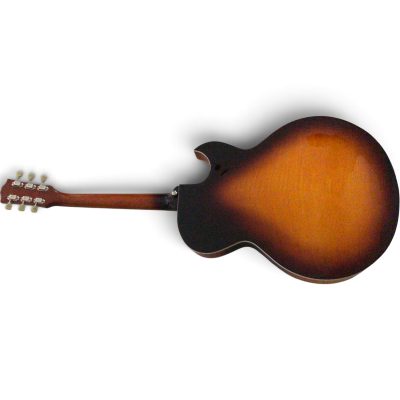 Custom Crown ES175 Vintage Semi Hollow Body Left Handed Jazz Guitar - Image 3