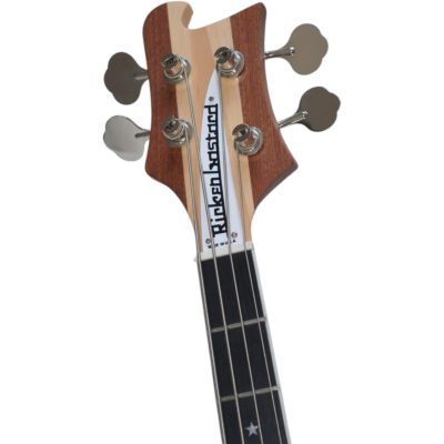 Custom Nova Lemmy Kilmister 4004 Natural Finish Engrave Carved 4 String Bass - Image 2