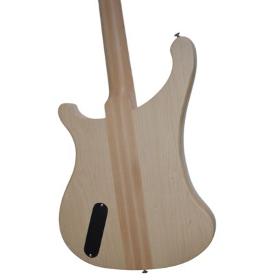 Custom Nova Lemmy Kilmister 4004 Natural Finish Engrave Carved 4 String Bass - Image 4
