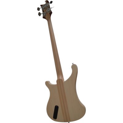 Custom Nova Lemmy Kilmister 4004 Natural Finish Engrave Carved 4 String Bass - Image 7