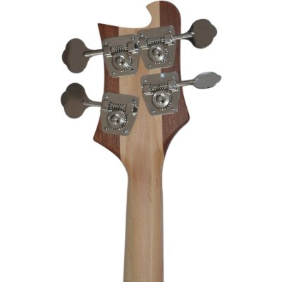 Custom Nova Lemmy Kilmister 4004 Natural Finish Engrave Carved 4 String Bass - Image 9