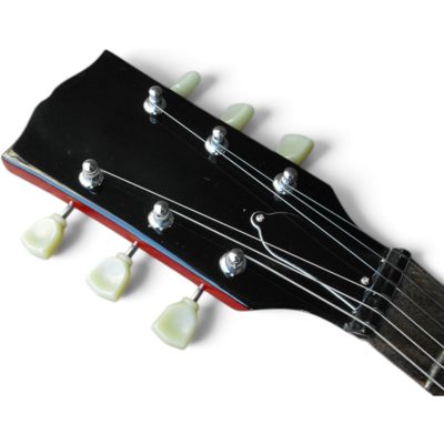 Custom Crown SG Angus Red Wine Batwing Pickguard Guitar - Image 3