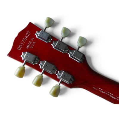 Custom Crown SG Angus Red Wine Batwing Pickguard Guitar - Image 2