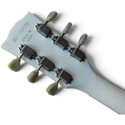 Custom Crown SG Angus White Batwing Pickguard Guitar - Image 2