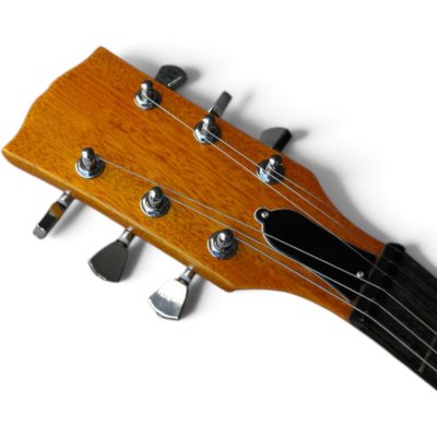 Custom Crown SG Angus Natural Finish Electric Guitar - Image 3