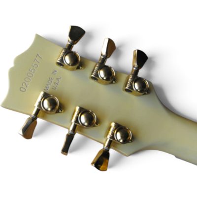 Custom Crown SG Cream Finish Electric Guitar 3 Pickups - Image 2