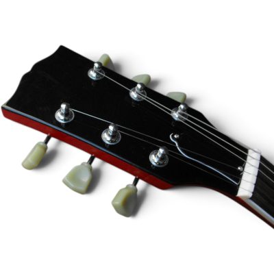 Custom Crown Left Handed SG Angus Red Wine Finish Electric Guitar - Image 4