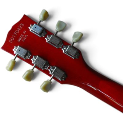 Custom Crown Left Handed SG Angus Red Wine Finish Electric Guitar - Image 2